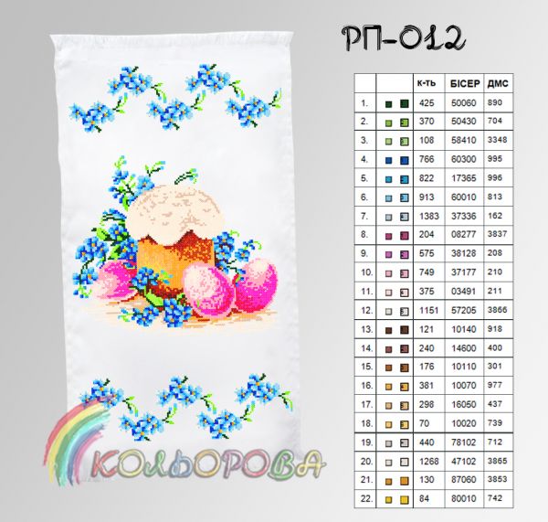 Пасхальний рушник №12