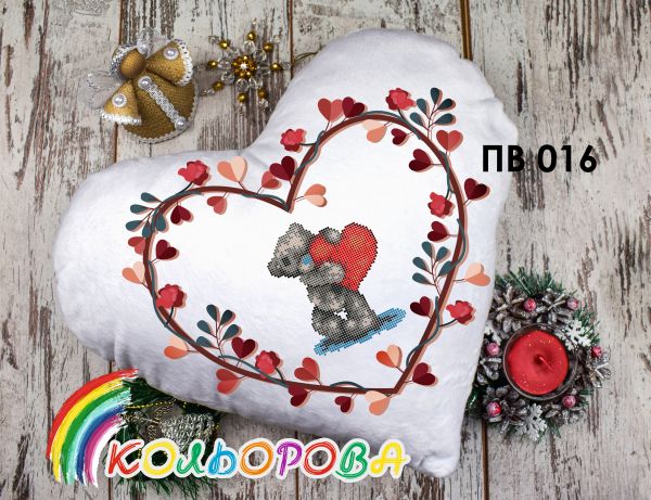 Подушка (наволочка) під вишивку №16