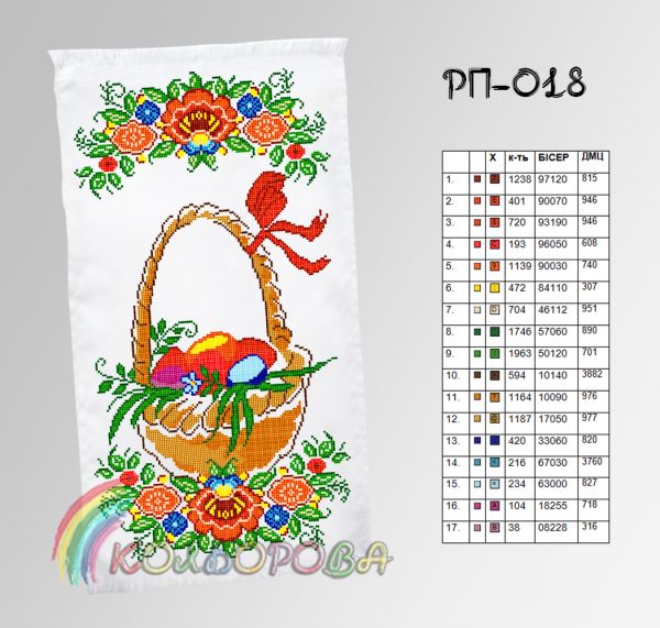 Пасхальний рушник №19