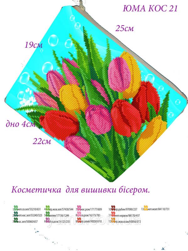 Косметичкa під вишивку №12 Косметичкa під вишивку №12