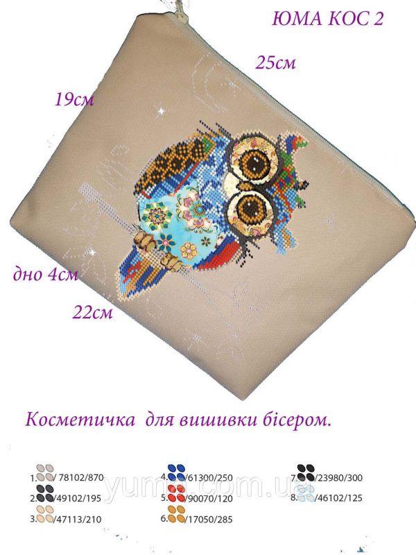 Косметичкa під вишивку №1 Косметичкa під вишивку №1