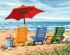Картина за номерами Барвисті шезлонги