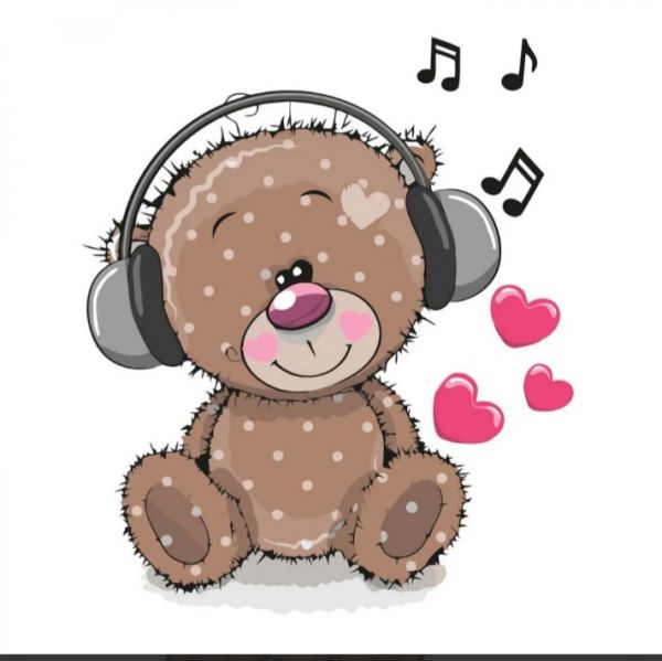 Набір для розпису по номерах Музичний ведведик