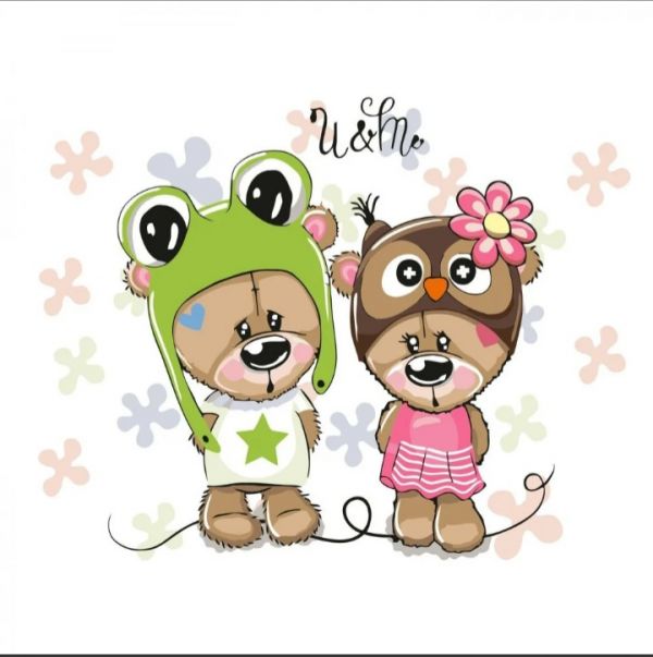 Набір для розпису по номерах Друзі ведмедики