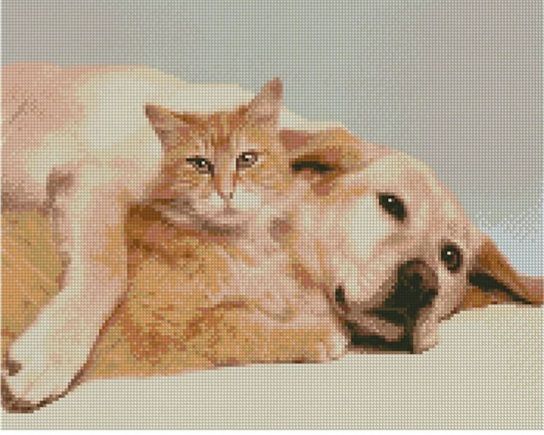 Алмазна картина Дружба старих друзів