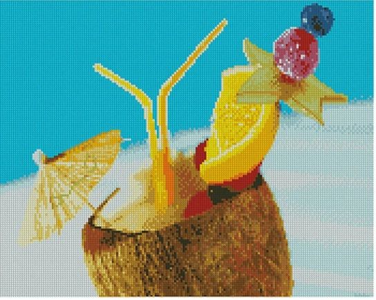 Алмазна картина Гавайський коктейль