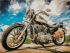 Алмазна картина Ретро-байк