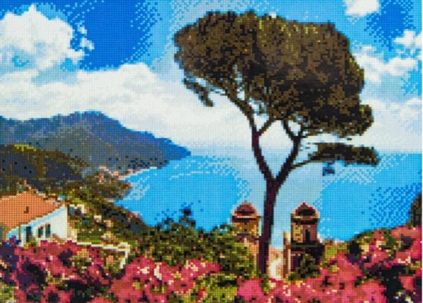 Алмазна картина Казковий океанічний краєвид