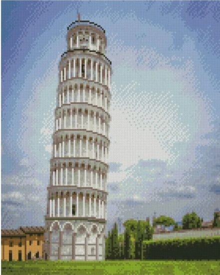 Алмазна картина  Пізанська вежа