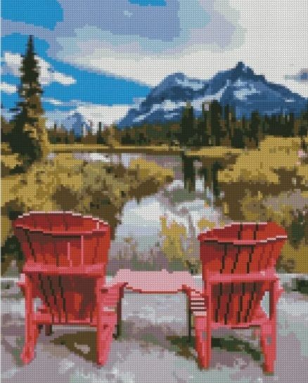 Алмазна картина Вид на природу