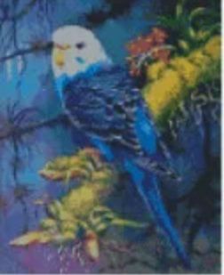 Алмазна мозаїка Блакитний папуга