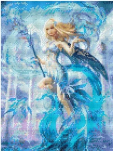 Алмазна мозаїка Дівчина-чарівниця