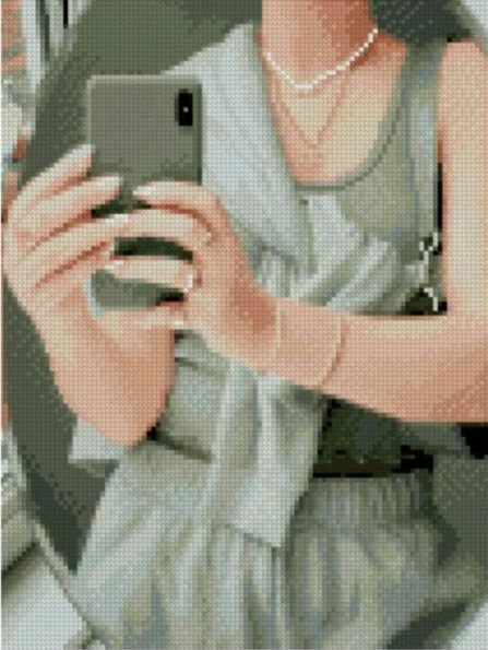 Алмазна мозаїка Look of the day