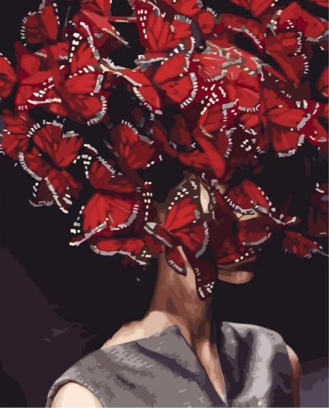 Картина за номерами Думки-метелики