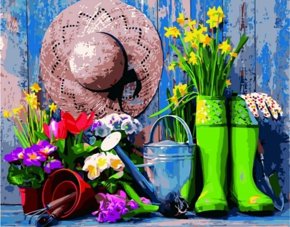 Картина за номерами  Дачний натюрморт