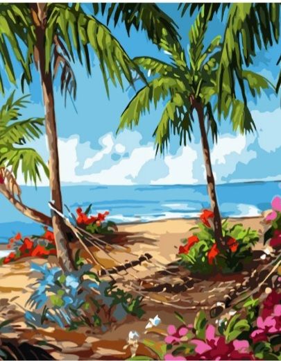 Картина за номерами Гавайські будні