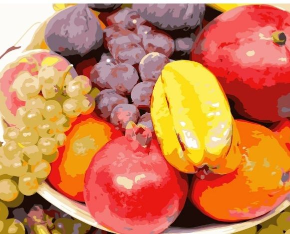 Картина за номерами Фруктовий натюрморт