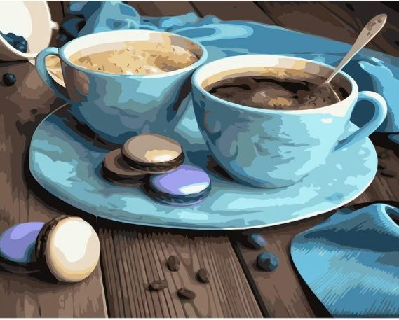 Картина за номерамиКава на двох