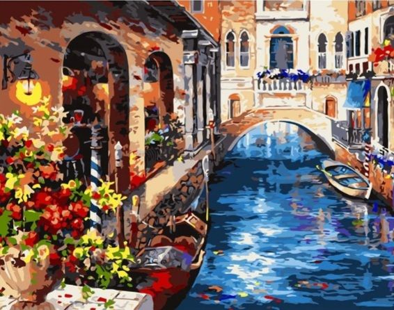 Картина за номерами Венеція