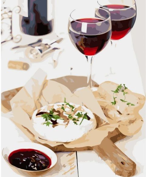 Картина за номерами Вечеря п'ятниці