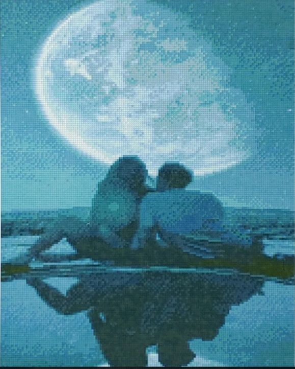 Алмазна картина Закохані душі