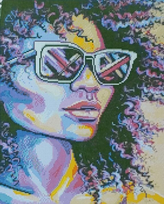 Алмазна картина Екзотична дівчина