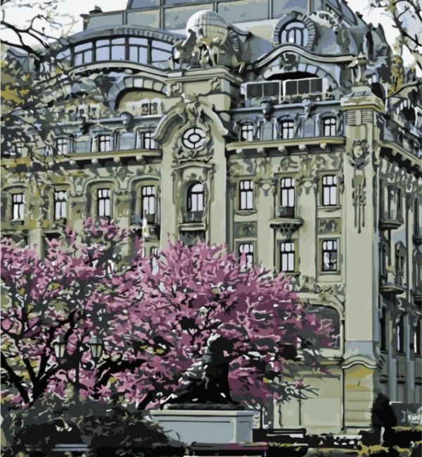 Картина за номерами  Готель на Дерибасівській