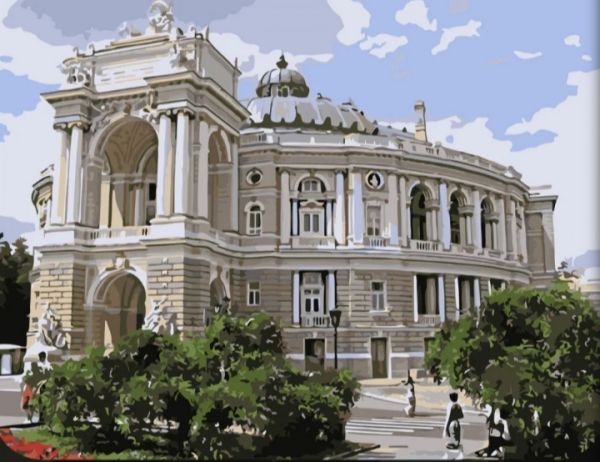 Картина за номерами  Перлина Одеси