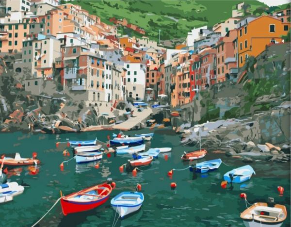 Картина за номерами Відпочинок в Італії