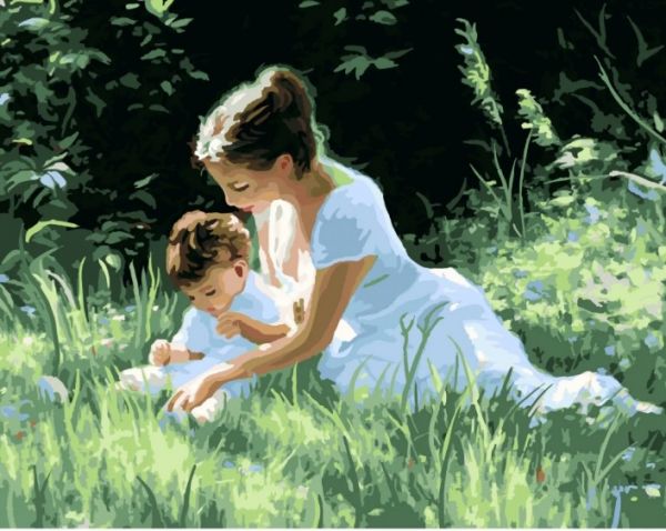 Картина за номерами Мамина ласка