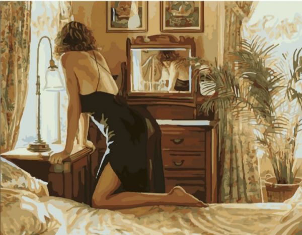 Картина за номерами Ранок біля вікна