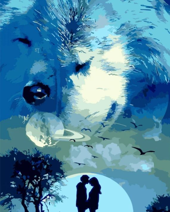 Картина за номерами Вірна пара