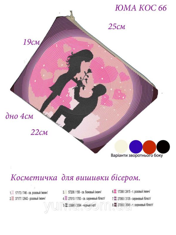 Косметичкa під вишивку №20 Косметичкa під вишивку №20