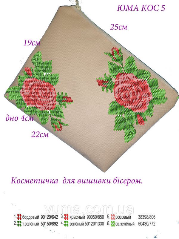 Косметичкa під вишивку №3 Косметичкa під вишивку №3