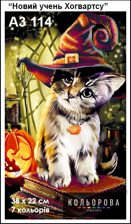 Схема для вишивки Новий учень Хогвартсу Схема для вишивки Новий учень Хогвартсу