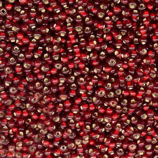 Бісер Чеський №97120 Блискучий темно-червоний