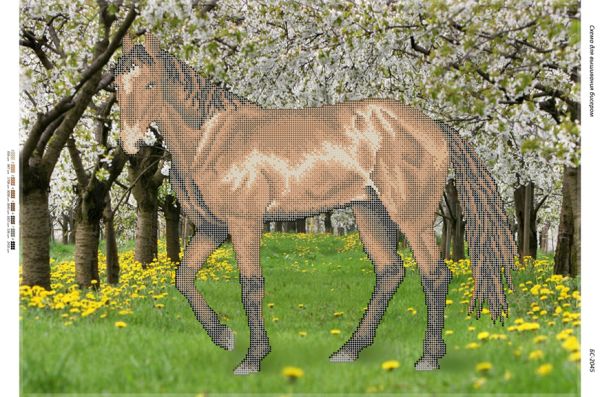 Схема для вишивки Коник Схема для вишивки Коник