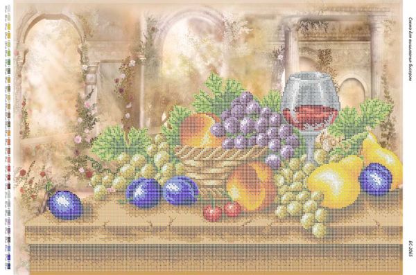 Схема для вишивки Натюрморт (част. виш.) Схема для вишивки Натюрморт (част. виш.)