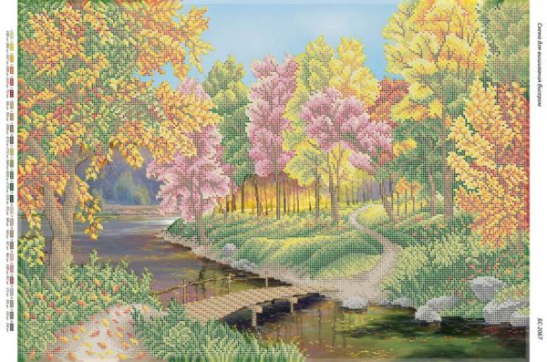 Схема для вишивки Осінь (част. виш.) Схема для вишивки Осінь (част. виш.)