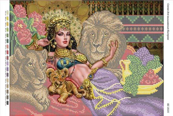 Схема для вишивки Клеопатра Схема для вишивки Клеопатра
