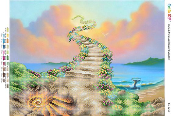 Схема для вишивки Шлях до раю Схема для вишивки Шлях до раю