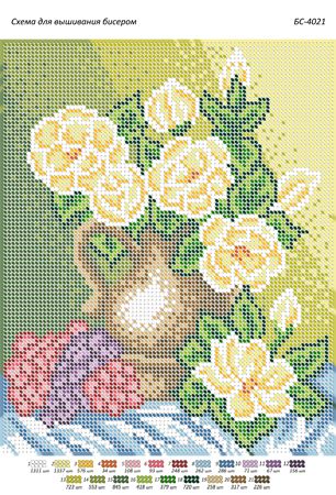 Схема для вишивки Магнолія Схема для вишивки Магнолія