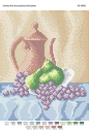 Схема для вишивки Натюрморт Схема для вишивки Натюрморт