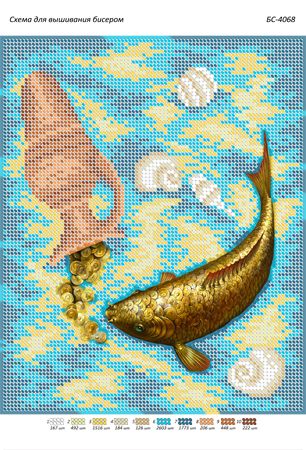 Схема для вишивки До грошей (рибка) Схема для вишивки До грошей (рибка)