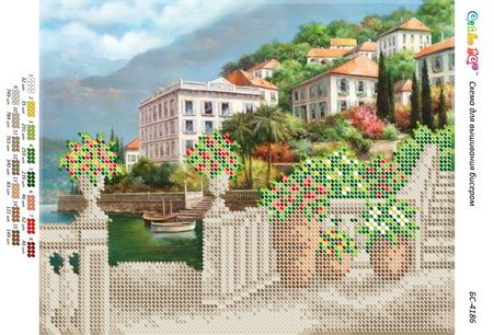Схема для вишивки Італія Схема для вишивки Італія