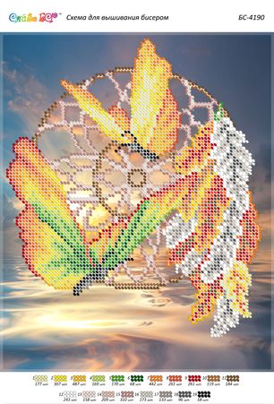 Схема для вишивки Ловець снів Схема для вишивки Ловець снів