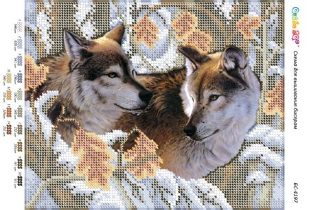 Схема для вишивки Вовки (част.виш.) Схема для вишивки Вовки (част.виш.)