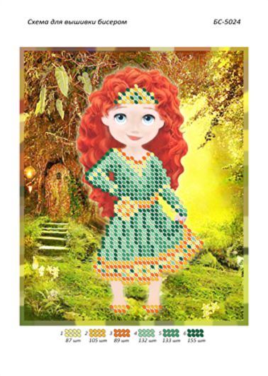 Схема для вишивки Мерида Схема для вишивки Мерида