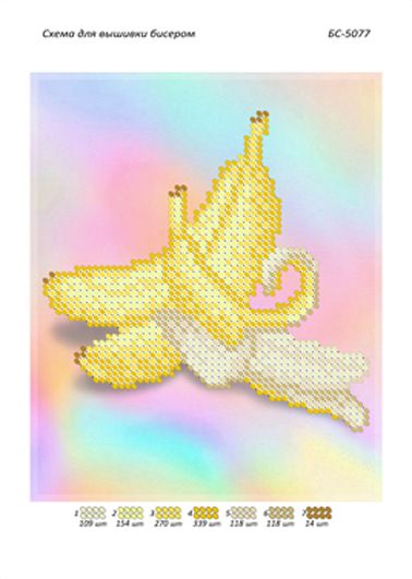 Схема для вишивки Банан( част.виш) Схема для вишивки Банан( част.виш)