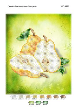 Схема для вишивки Груша ( част.виш) Схема для вишивки Груша ( част.виш)
